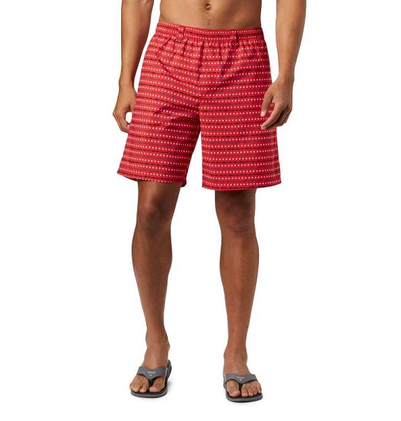 Columbia PFG Super Backcast Shorts Red For Men's NZ15823 New Zealand